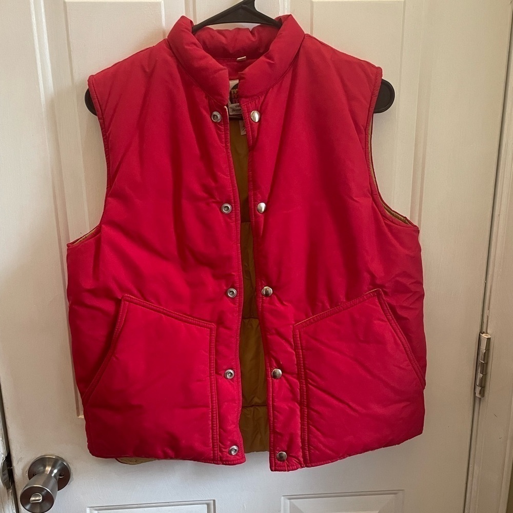 Vintage Miller Puffer Vest. Women’s Size XL